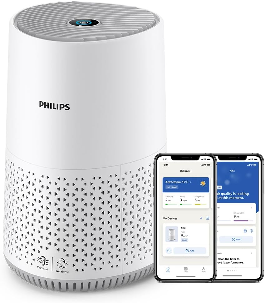 Air Purifier 600 Series Hepa Covers 44m² App