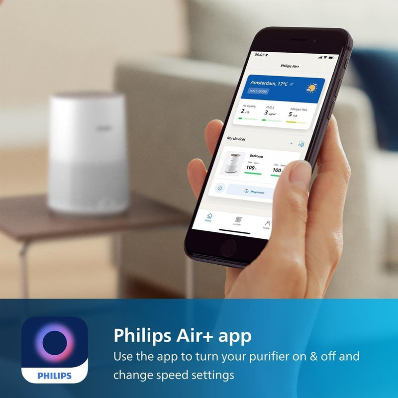 Air Purifier 600 Series Hepa Covers 44m² Ultra-Quiet