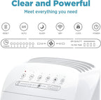 Air Purifier for Bedroom Smart Purifiers Home Large