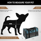 Airline Approved Pet Carriers Soft Sided Collapsible Travel
