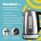 Alexa Smart Kettle Temperature Control 1.7L Stainless Steel