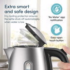 Alexa Smart Kettle Temperature Control 1.7L Stainless Steel