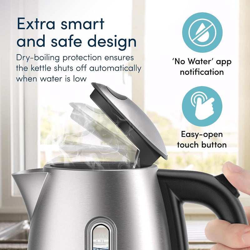Alexa Smart Kettle Temperature Control 1.7L Stainless Steel