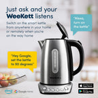 Alexa Smart Kettle Temperature Control 1.7L Stainless Steel