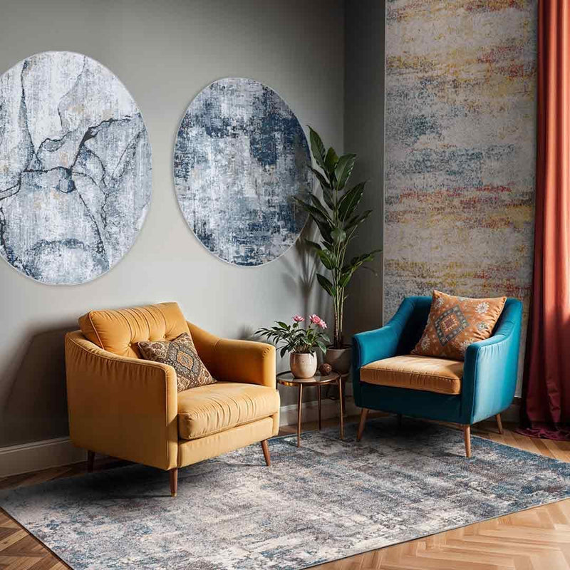 Alix Utrecht Abstract Area Rug 140x200CM Modern