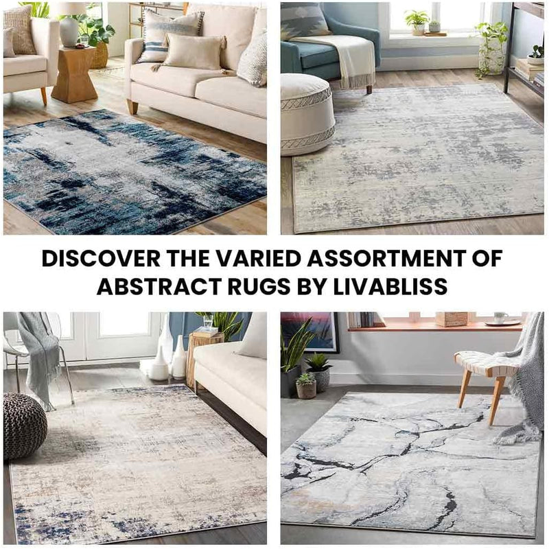 Alix Utrecht Abstract Area Rug 140x200CM Modern