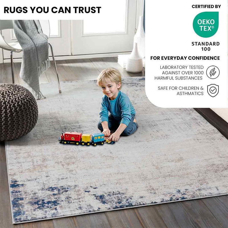 Alix Utrecht Abstract Area Rug 140x200CM Modern