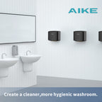 Alke Air Wiper Compact Hand Dryer for Bathrooms
