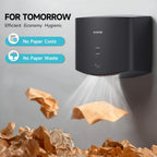 Alke Air Wiper Compact Hand Dryer for Bathrooms