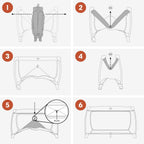 All-In-One Travel Cot Newborn Set Play N Relax
