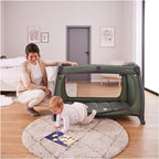 All-In-One Travel Cot Newborn Set Play N Relax