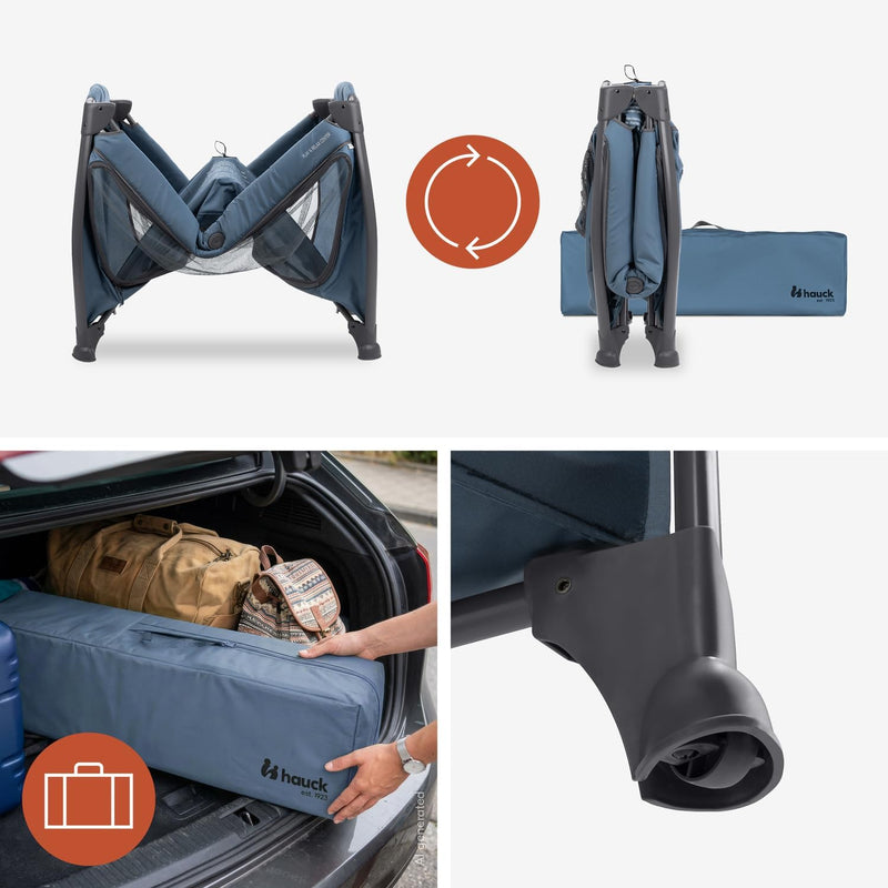 All-In-One Travel Cot Newborn Set Play N Relax