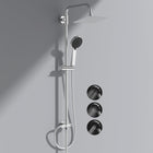 All Metai Rainfall Shower Head with 3 Modes Handheld Shower Head
