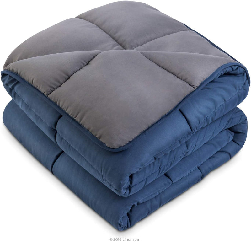 All-Season Down Alternative Quilted Comforter Corner Duvet Tabs
