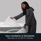 Allerease Platinum Zip-Off Top Waterproof Mattress Protector