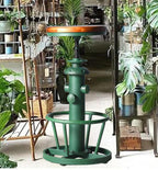 American Antique Industrial Round Bottom Adjustable Height Cafe