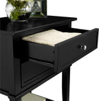 Ameriwood Franklin Accent Table with 2 Drawers MDF