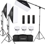 Softbox Lighting Kit 2800K-5700K 85W Bi-Colour Temperature LED