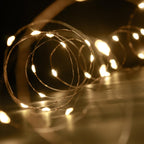 Ansio Fairy Lights Battery Operated 100 LED Copper