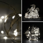 Ansio Fairy Lights Battery Operated 100 LED Copper