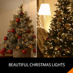 Ansio Fairy Lights Battery Operated 100 LED Copper