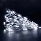 Ansio Fairy Lights Battery Operated 100 LED Copper