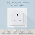 Antela Smart Plug with Energy Monitoring Alexa Voice