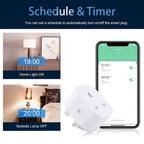Antela Smart Plug with Energy Monitoring Alexa Voice