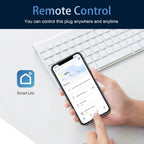 Antela Smart Plug with Energy Monitoring Alexa Voice