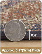 Kitchen Floor Mat Faded Vintage Anti Fatigue