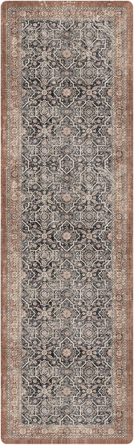 Kitchen Floor Mat Faded Vintage Anti Fatigue