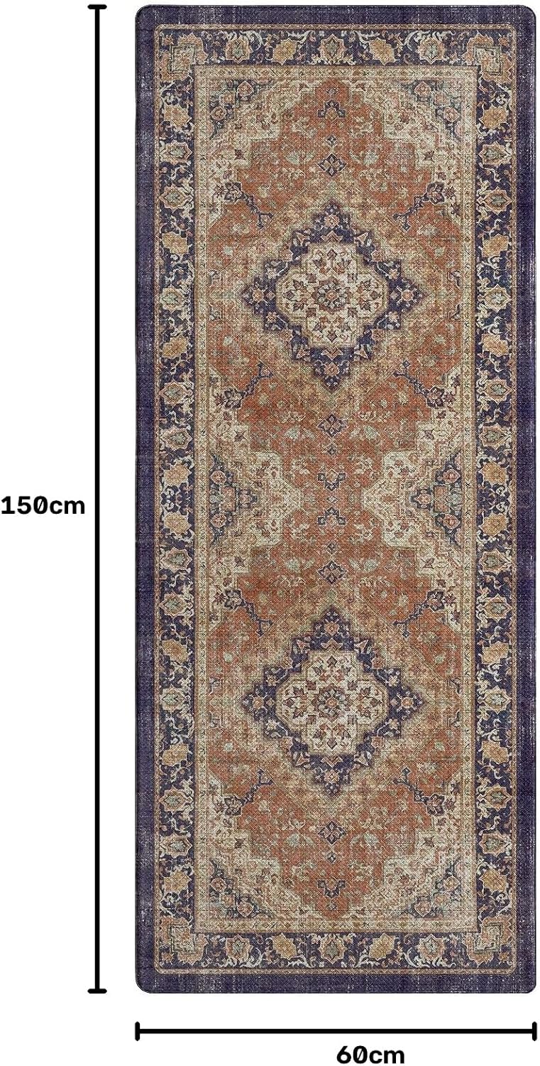 Kitchen Floor Mat Faded Vintage Anti Fatigue