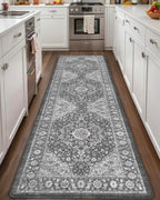 Kitchen Floor Mat Faded Vintage Anti Fatigue