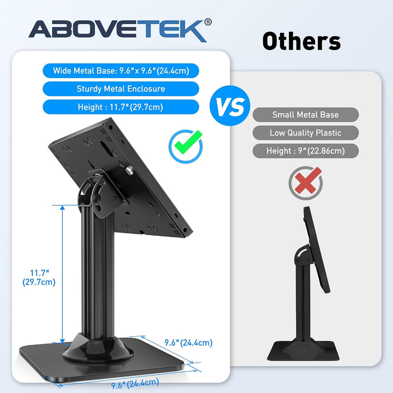 Anti-Theft Ipad Kiosk Stand Pos Ipads Security Mount