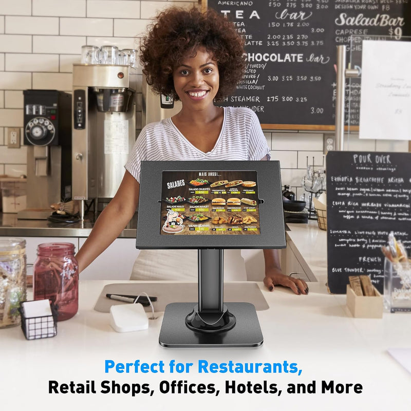 Anti-Theft Ipad Kiosk Stand Pos Ipads Security Mount