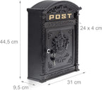 Antique-Looking Letter Box 44.5 X 31 X 9.5CM