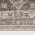 Antique Warm Neutral Greige Living Room Area Rug