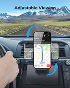 Apps2car Car Phone Holder Cd Slot Rotation Mount