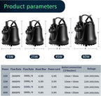 Aqqa Submersible Water Pump 3000L H Ultra Quiet