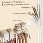Clothes Rail for Bedroom 372KG