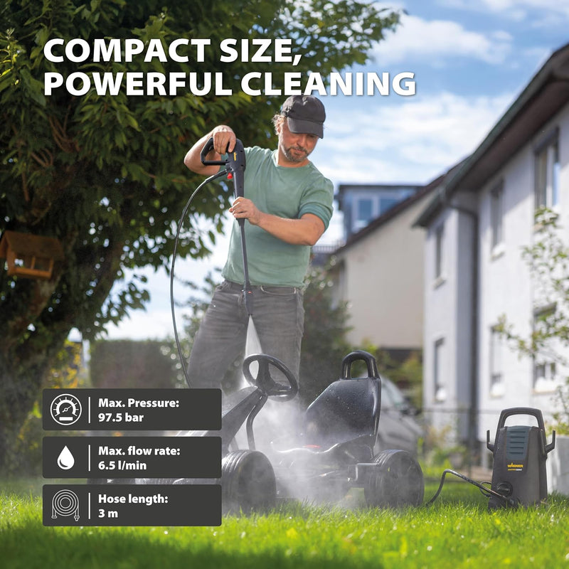 Aquastorm Compact Pressure Washer for Effortless Cleaning