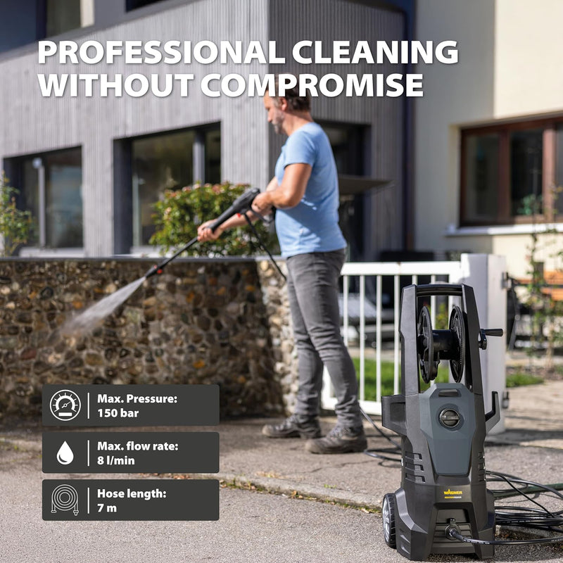 Aquastorm Compact Pressure Washer for Effortless Cleaning