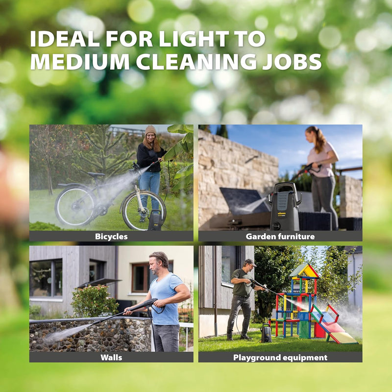 Aquastorm Compact Pressure Washer for Effortless Cleaning