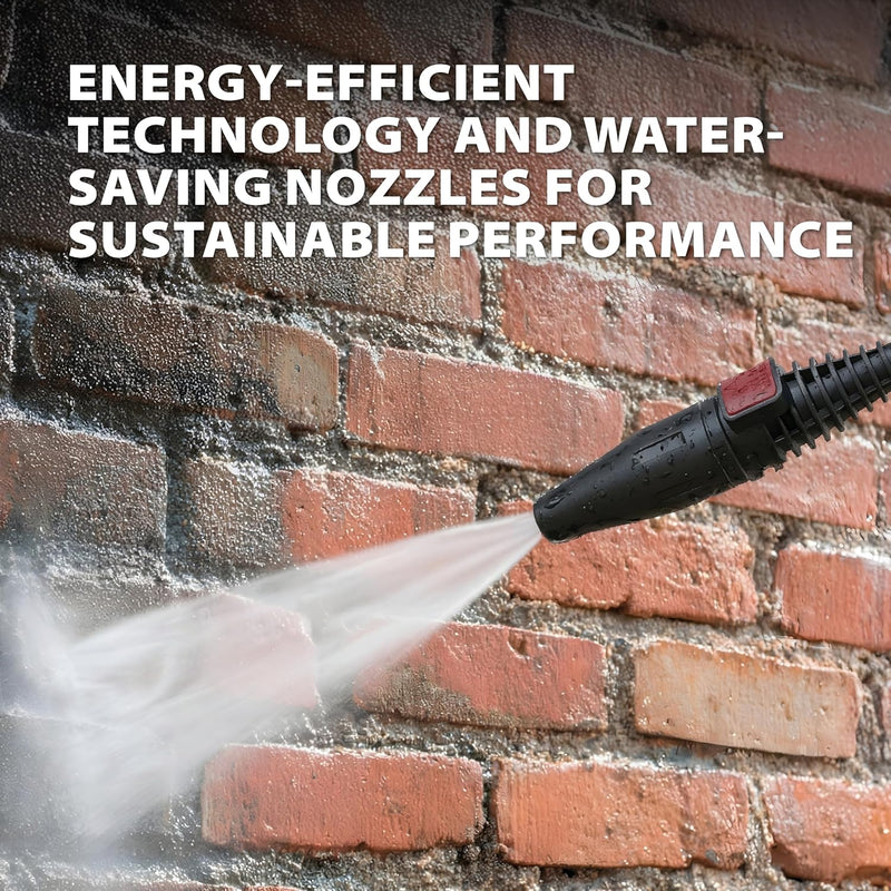 Aquastorm Compact Pressure Washer for Effortless Cleaning