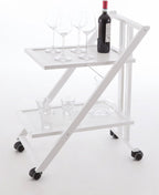 Ar_it- 575 Simpaty Serving Trolley Finishing Cherry Wood