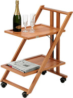 Ar_it- 575 Simpaty Serving Trolley Finishing Cherry Wood