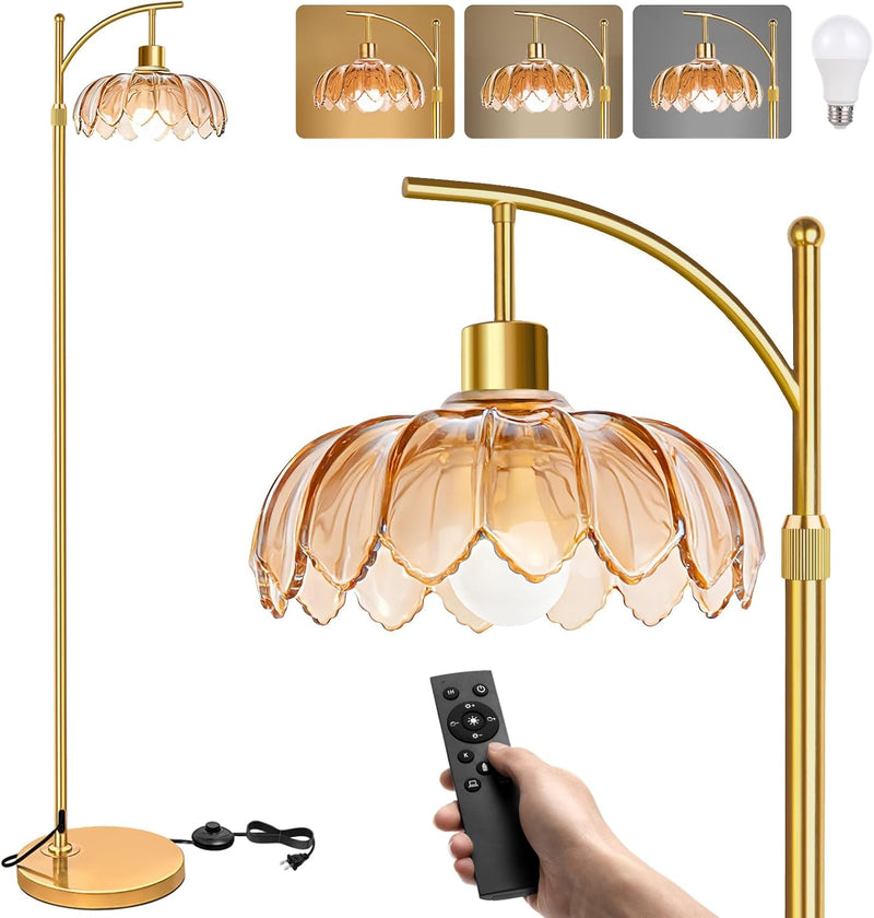 Arc Floor Lamp for Bedroom Living Room Office