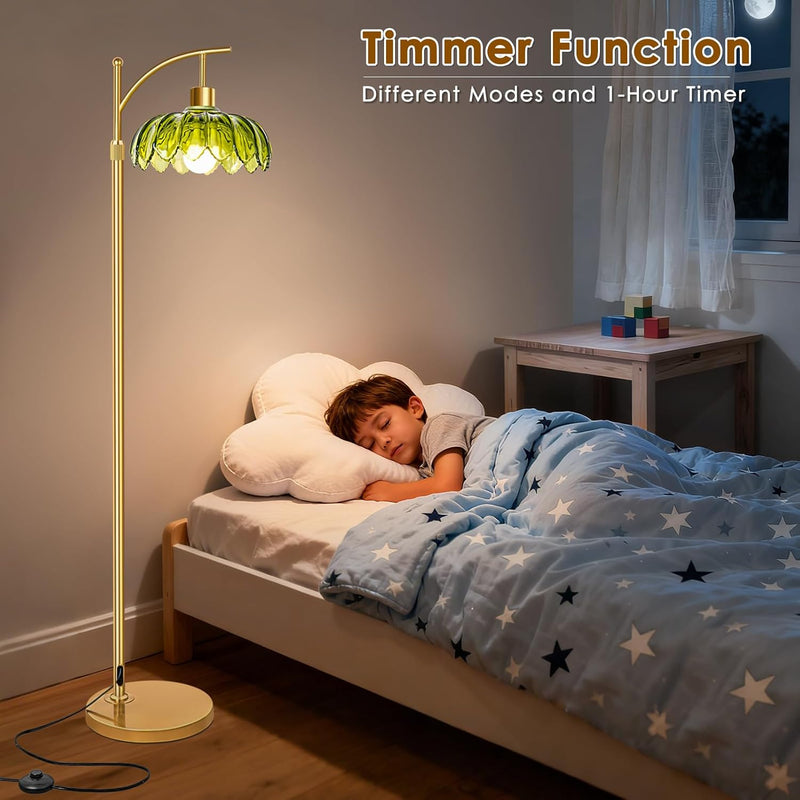 Arc Floor Lamp for Bedroom Living Room Office