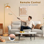Arc Floor Lamp for Bedroom Living Room Office