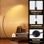 Arc Floor Lamp for Living Room 165CM Modern
